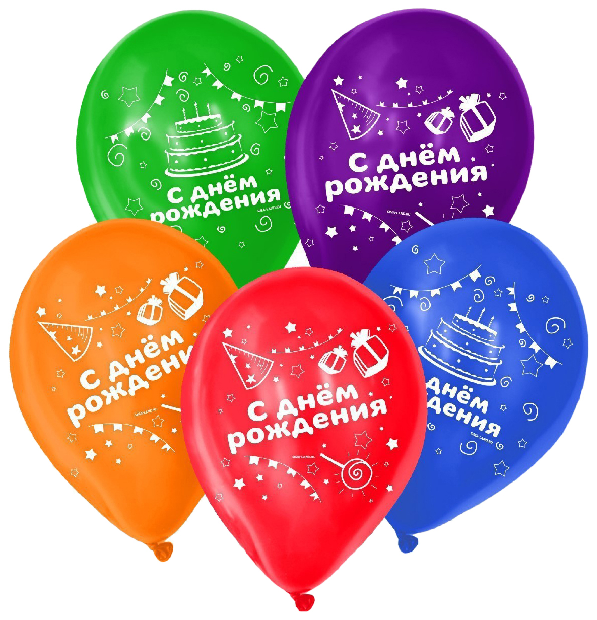 Шар латексный 12 С Днём Рождения, яркий праздник, 25 шт., Зеленый;оранжевый;фиолетовый;красный;синий, День рождения
Шар латексный 12 С Днём Рождения, яркий праздник, 25 шт., Зеленый;оранжевый;фиолетовый;красный;синий, День рождения