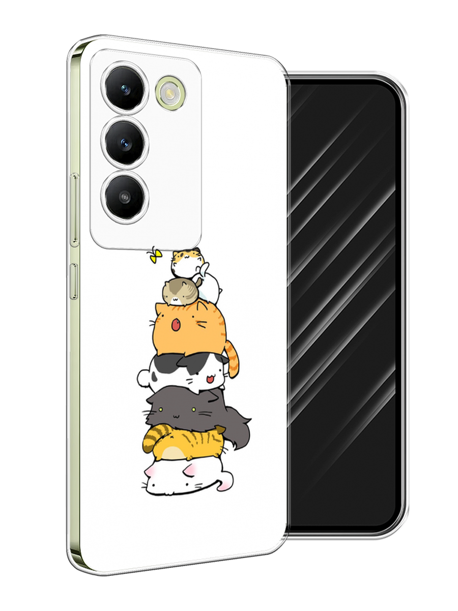 Чехол Awog на Vivo V30 lite 4G "Бутерброд из котиков", Коричневый;белый;серый, 2610350-1
Чехол Awog на Vivo V30 lite 4G "Бутерброд из котиков", Коричневый;белый;серый, 2610350-1