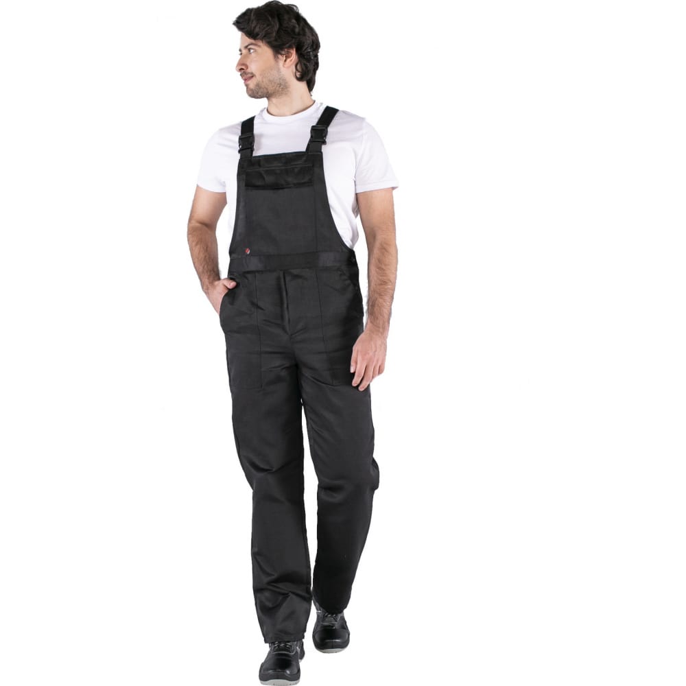 Полукомбинезон рабочий Факел 16166889 черный 52-54, 170-176 
Полукомбинезон рабочий Факел 16166889 черный 52-54, 170-176