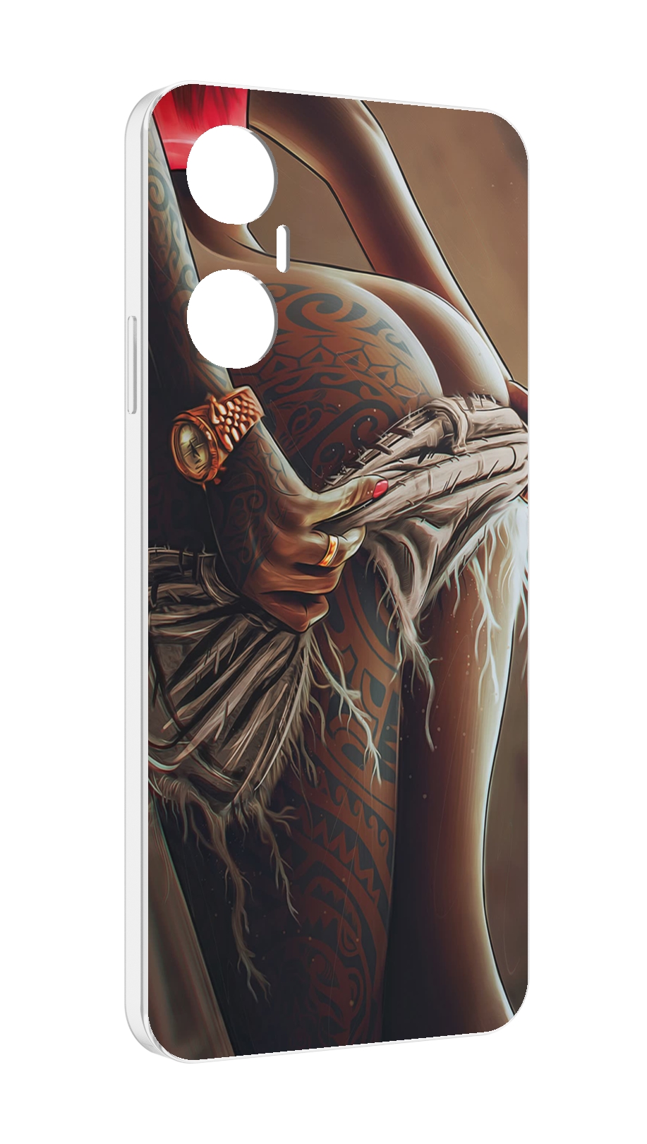 Чехол MyPads полуголая девушка фотография женский для Infinix Hot 20 5G, Прозрачный, Tocco
Чехол MyPads полуголая девушка фотография женский для Infinix Hot 20 5G, Прозрачный, Tocco