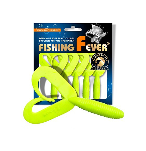 Твистер AQUA FishingFever TWIX, 4,5cm, 1,0g, 10 шт, 011 (желто-лимонный), 1 уп., Fishing Fever Twix
Твистер AQUA FishingFever TWIX, 4,5cm, 1,0g, 10 шт, 011 (желто-лимонный), 1 уп., Fishing Fever Twix