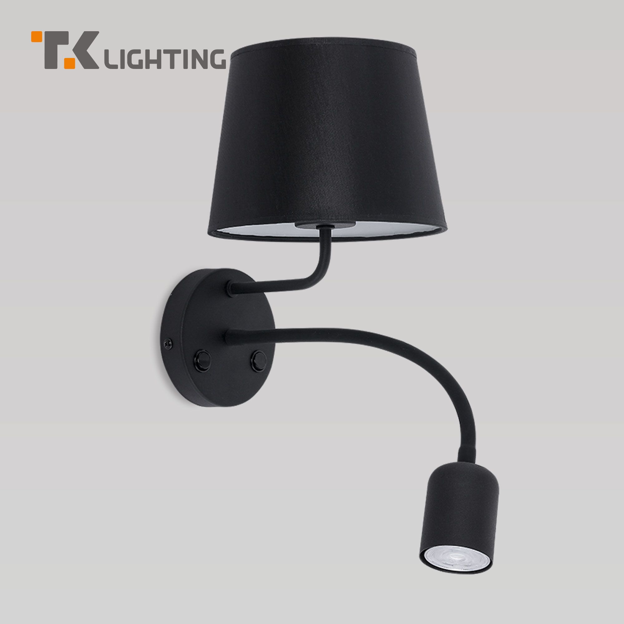 Бра TK Lighting с выключателем абажуром и поворотным спотом 2537 Maja черный E27 GU10
Бра TK Lighting с выключателем абажуром и поворотным спотом 2537 Maja черный E27 GU10