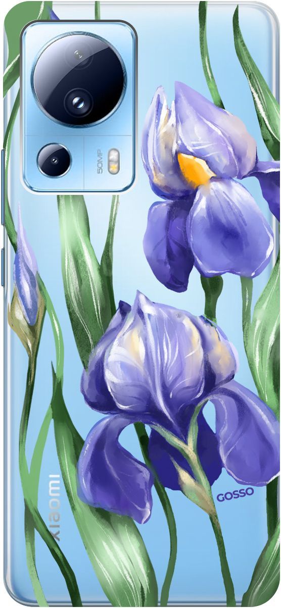 Чехол на Xiaomi 13 Lite Лайт с 3D принтом "Amazing Irises" прозрачный, Прозрачный;белый, 158513
Чехол на Xiaomi 13 Lite Лайт с 3D принтом "Amazing Irises" прозрачный, Прозрачный;белый, 158513