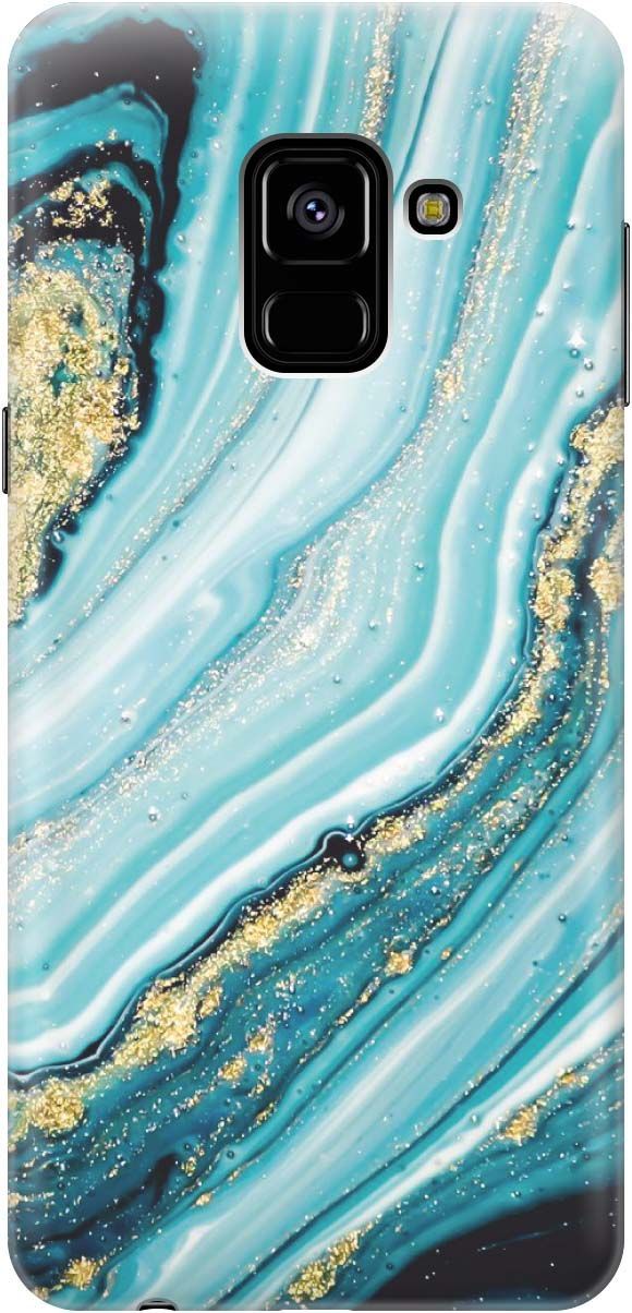 Силиконовый чехол на Samsung Galaxy A8 (2018) с принтом "Зеленый мрамор", Белый;зеленый, 1184
Силиконовый чехол на Samsung Galaxy A8 (2018) с принтом "Зеленый мрамор", Белый;зеленый, 1184