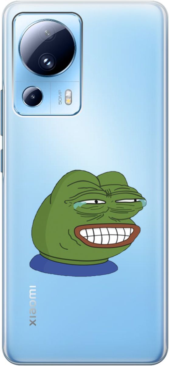Чехол на Xiaomi 13 Lite Лайт с 3D принтом "Pepe the Frog" прозрачный, Прозрачный;зеленый, 158514
Чехол на Xiaomi 13 Lite Лайт с 3D принтом "Pepe the Frog" прозрачный, Прозрачный;зеленый, 158514