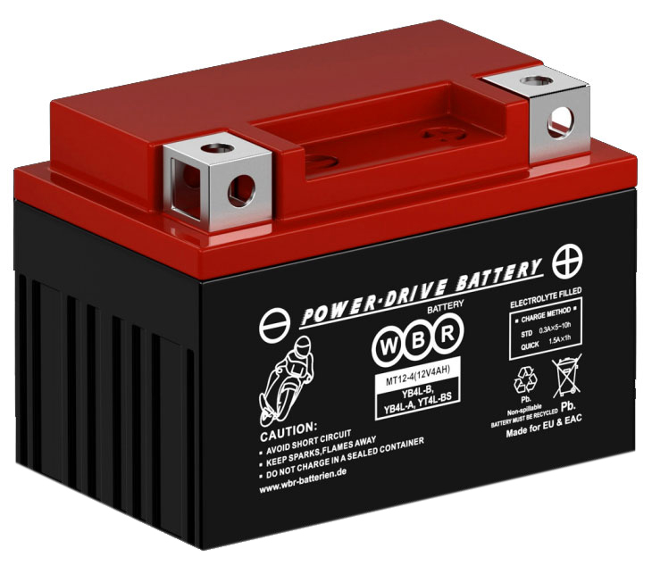 Аккумулятор мотоциклетный WBR MT 12-4 YTX4L-BS 12V 4Ah AGM(залит и готов к применению)
Аккумулятор мотоциклетный WBR MT 12-4 YTX4L-BS 12V 4Ah AGM(залит и готов к применению)
