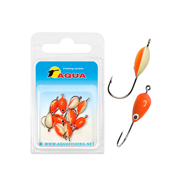 Мормышка фосфорная AQUA №06 Orange, крючок №12 (10 штук в блистере), Оранжевый;белый, 128429
Мормышка фосфорная AQUA №06 Orange, крючок №12 (10 штук в блистере), Оранжевый;белый, 128429