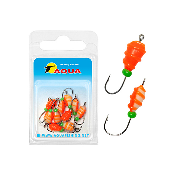 Мормышка фосфорная AQUA №07 Orange, крючок №10, вес - 0,14g, (10штук в блистере), Оранжевый;белый, 128444
Мормышка фосфорная AQUA №07 Orange, крючок №10, вес - 0,14g, (10штук в блистере), Оранжевый;белый, 128444