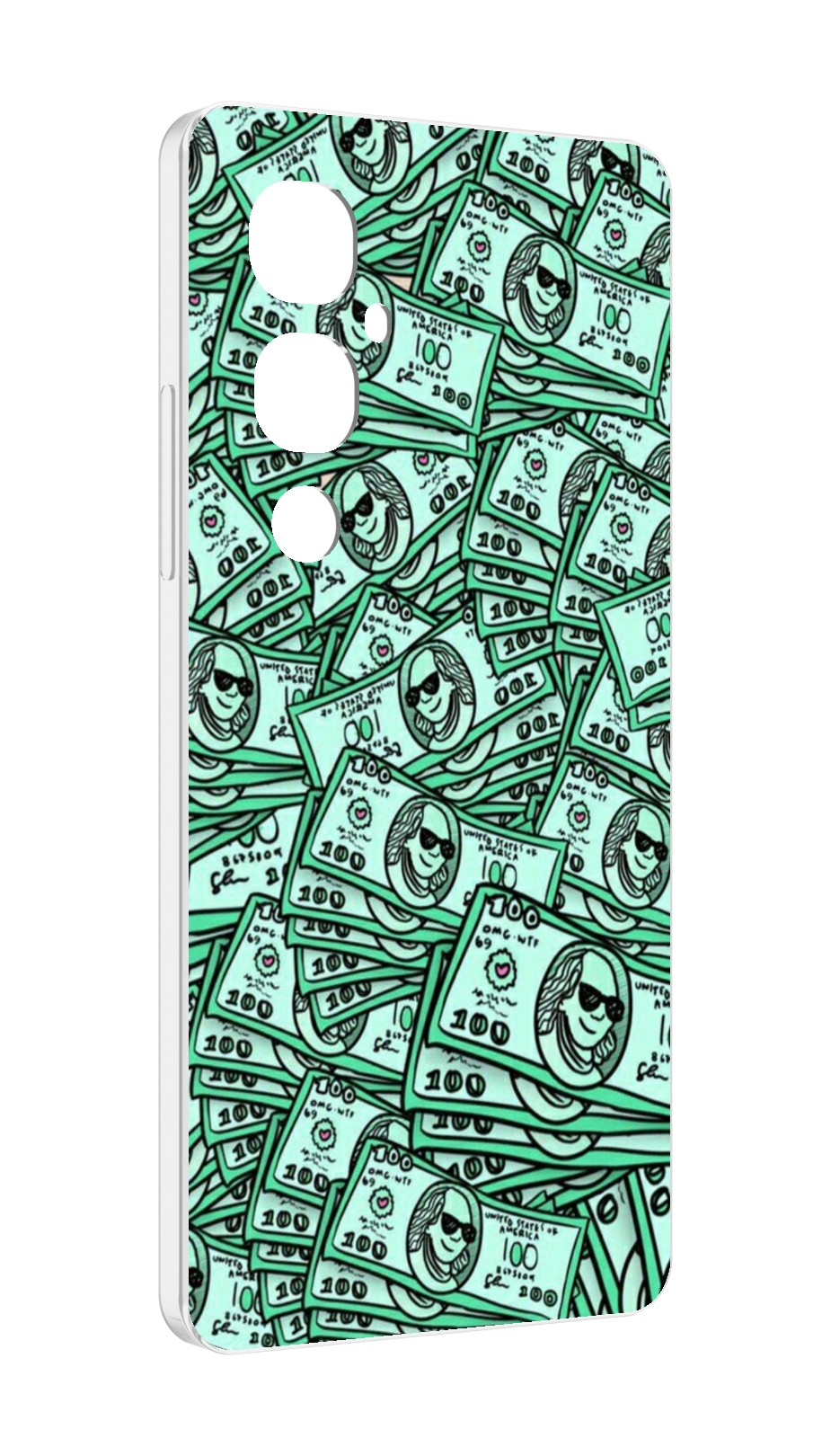 Чехол MyPads доллары картинка для Tecno Pova 4 Pro, Прозрачный, Tocco
Чехол MyPads доллары картинка для Tecno Pova 4 Pro, Прозрачный, Tocco