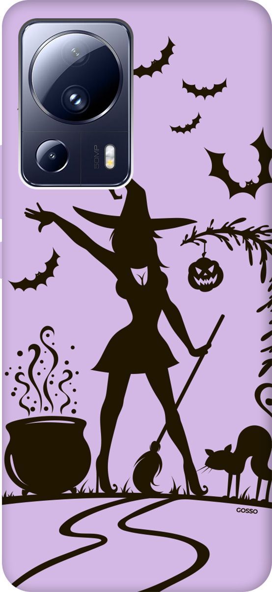 Чехол на Xiaomi 13 Lite Лайт с принтом "Witch and Boiler" сиреневый, Фиолетовый;красный, 158535
Чехол на Xiaomi 13 Lite Лайт с принтом "Witch and Boiler" сиреневый, Фиолетовый;красный, 158535