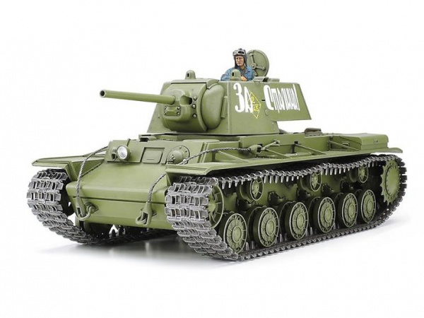 Сборная модель Tamiya 1/35 Советс тяжел танк КВ-1 1941г ранн верс с фигурой танкиста 35372
Сборная модель Tamiya 1/35 Советс тяжел танк КВ-1 1941г ранн верс с фигурой танкиста 35372