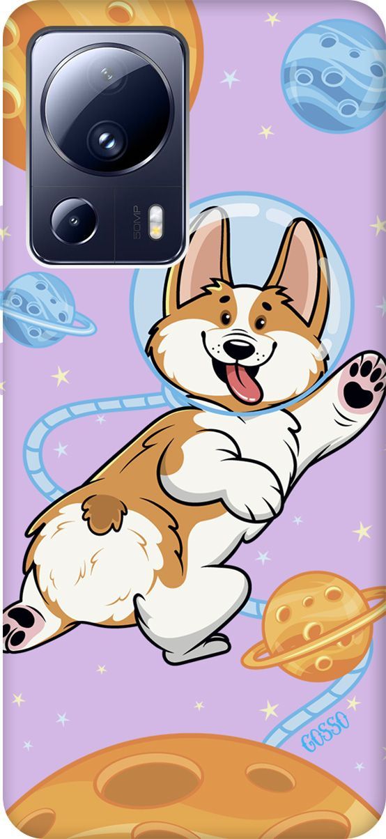 Чехол на Xiaomi 13 Lite Лайт с принтом "CosmoCorgi" сиреневый, Фиолетовый;коричневый, 158535 
Чехол на Xiaomi 13 Lite Лайт с принтом "CosmoCorgi" сиреневый, Фиолетовый;коричневый, 158535