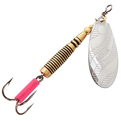 фото Блесна для рыбалки aqua veltic 7,0g, лепесток № 1, цвет 01 (серебро), 1 штука