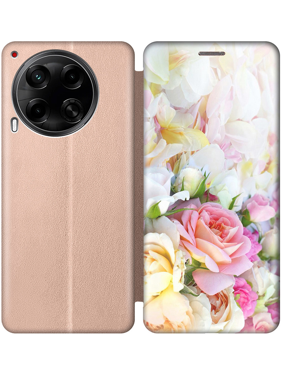 Чехол-книжка на Tecno Camon 30 4g / 30 5g с принтом "Нежные розы" золотой, Золотистый;белый;желтый;розовый, 782632421
Чехол-книжка на Tecno Camon 30 4g / 30 5g с принтом "Нежные розы" золотой, Золотистый;белый;желтый;розовый, 782632421