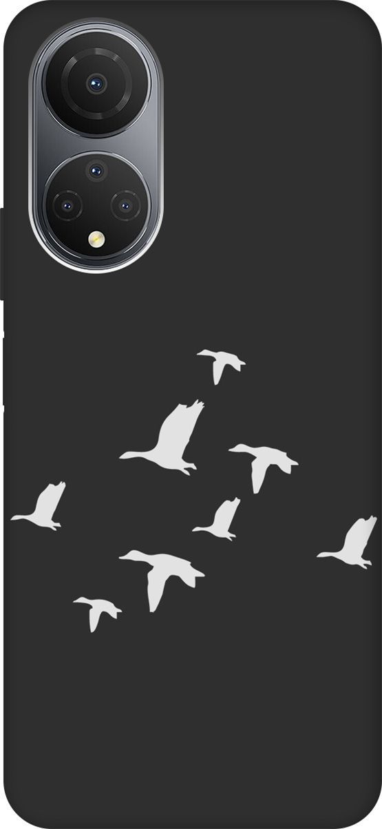 Матовый Soft Touch Чехол на Honor X7 "Flock of Ducks W" черный, Черный;серый, 158560
Матовый Soft Touch Чехол на Honor X7 "Flock of Ducks W" черный, Черный;серый, 158560