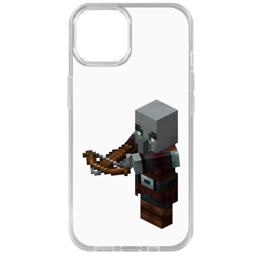 Чехол-накладка Krutoff Clear Case Minecraft-Разбойник для iPhone 14, Прозрачный
Чехол-накладка Krutoff Clear Case Minecraft-Разбойник для iPhone 14, Прозрачный