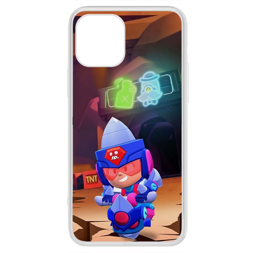 Чехол-накладка Krutoff Clear Case Brawl Stars-Ультрабурильщица Джеки для iPhone 12 Pro Max, Прозрачный
Чехол-накладка Krutoff Clear Case Brawl Stars-Ультрабурильщица Джеки для iPhone 12 Pro Max, Прозрачный