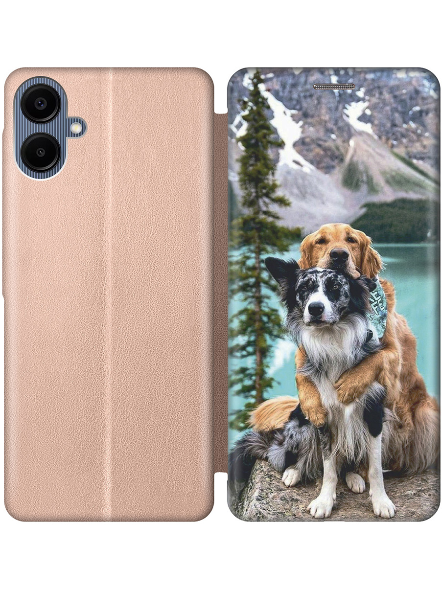 Чехол-книжка на Samsung Galaxy A06 с принтом "Собачья дружба" золотой, Золотистый;голубой;серый, 786717512
Чехол-книжка на Samsung Galaxy A06 с принтом "Собачья дружба" золотой, Золотистый;голубой;серый, 786717512