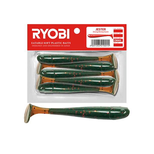 Мягкая силиконовая приманка риппер Ryobi JESTER (51mm), CN003 (old whiskey), 8 шт., Зеленый;оранжевый, Jester
Мягкая силиконовая приманка риппер Ryobi JESTER (51mm), CN003 (old whiskey), 8 шт., Зеленый;оранжевый, Jester