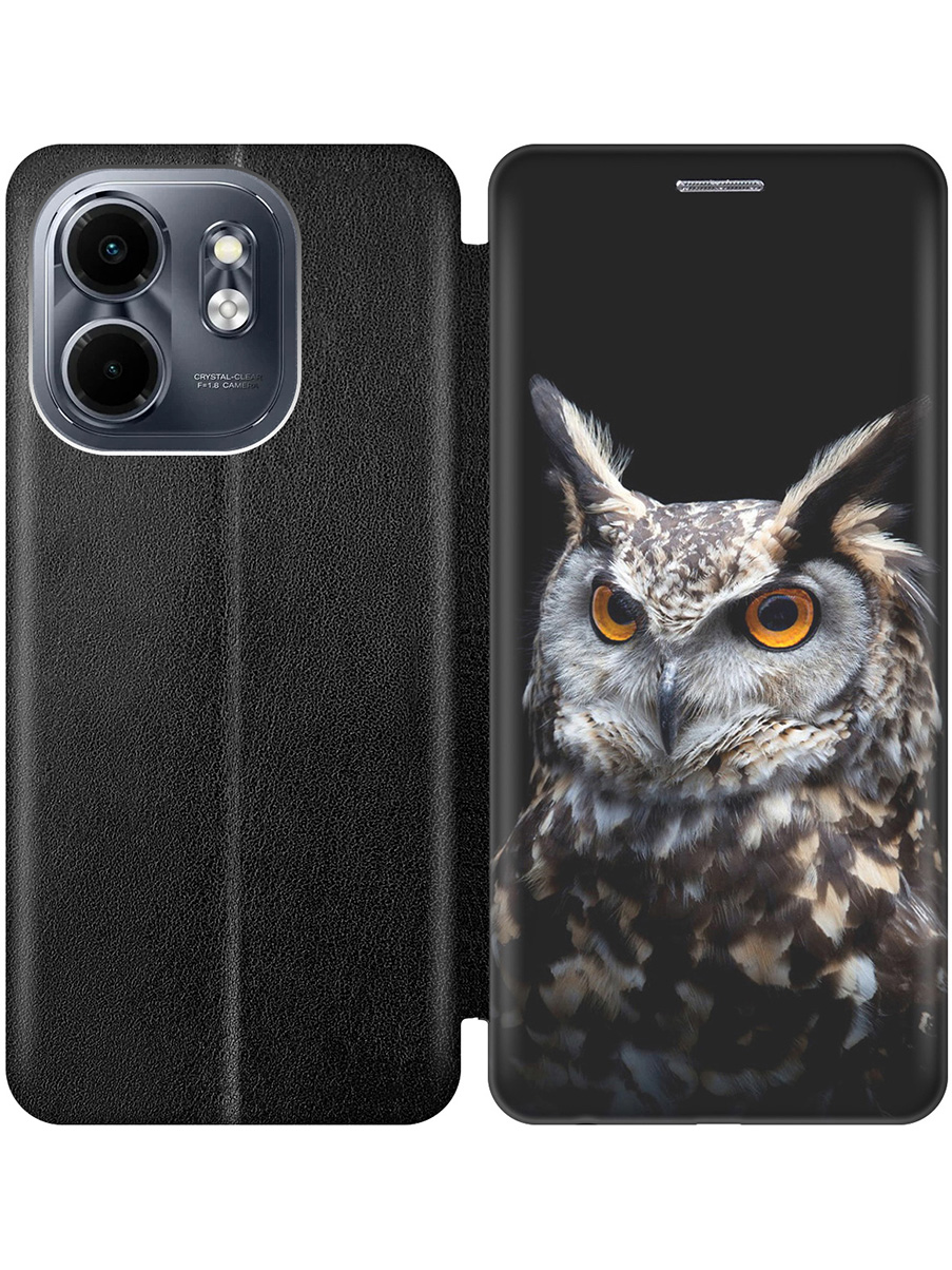 Чехол-книжка на Infinix Hot 50i / Smart 9 с принтом "Сова на темном фоне" черный, 786719312
Чехол-книжка на Infinix Hot 50i / Smart 9 с принтом "Сова на темном фоне" черный, 786719312