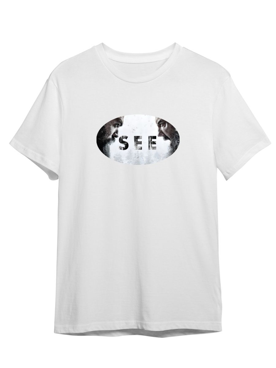 Футболка унисекс Каждому Своё See/Видеть/Сериал SRSE9 белая 4XL, Белый, "See/Видеть/Сериал" SRSE9
Футболка унисекс Каждому Своё See/Видеть/Сериал SRSE9 белая 4XL, Белый, "See/Видеть/Сериал" SRSE9