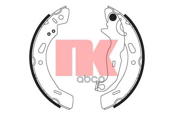 Тормозные колодки Nk барабанные 2725762
Тормозные колодки Nk барабанные 2725762