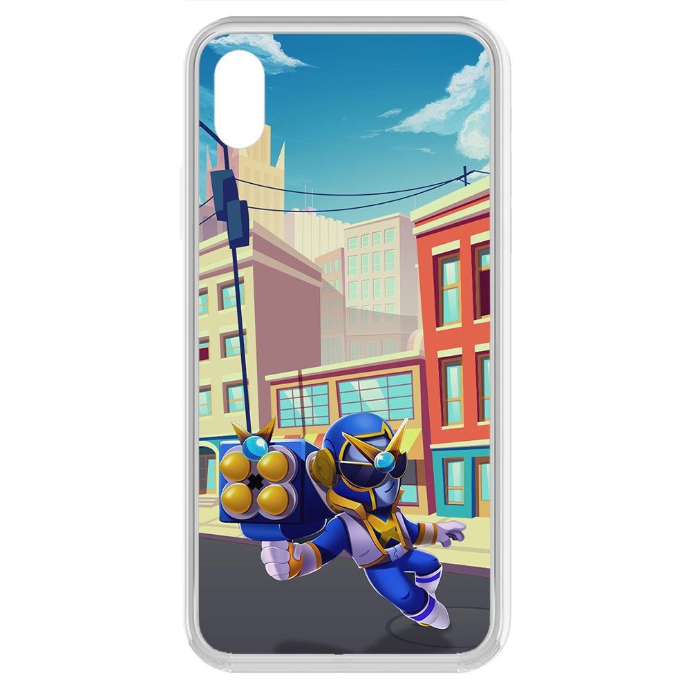 Чехол-накладка Krutoff Clear Case Brawl Stars-Супер Рейнджер Брок для iPhone XR, Прозрачный
Чехол-накладка Krutoff Clear Case Brawl Stars-Супер Рейнджер Брок для iPhone XR, Прозрачный