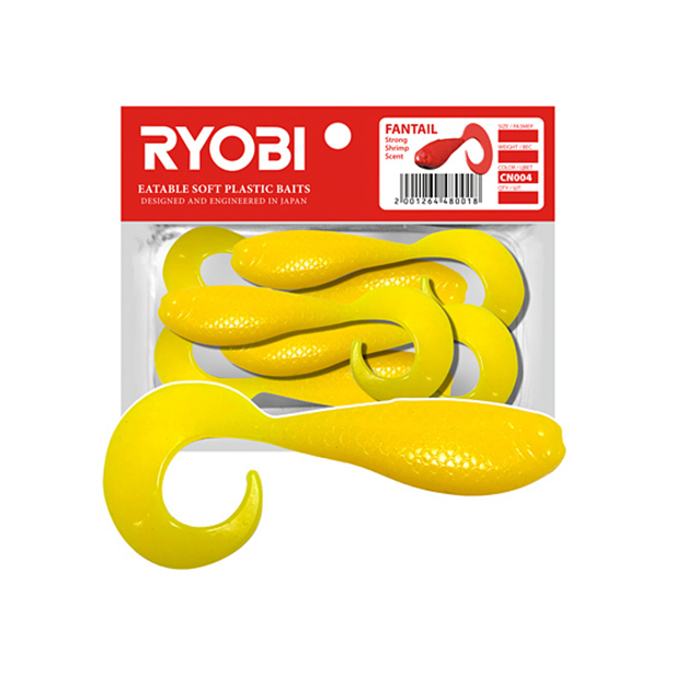 Мягкая силик. приманка риппер-твистер Ryobi FANTAIL (62mm), CN004 (sweet melon), 5шт, Желтый, Fantail
Мягкая силик. приманка риппер-твистер Ryobi FANTAIL (62mm), CN004 (sweet melon), 5шт, Желтый, Fantail