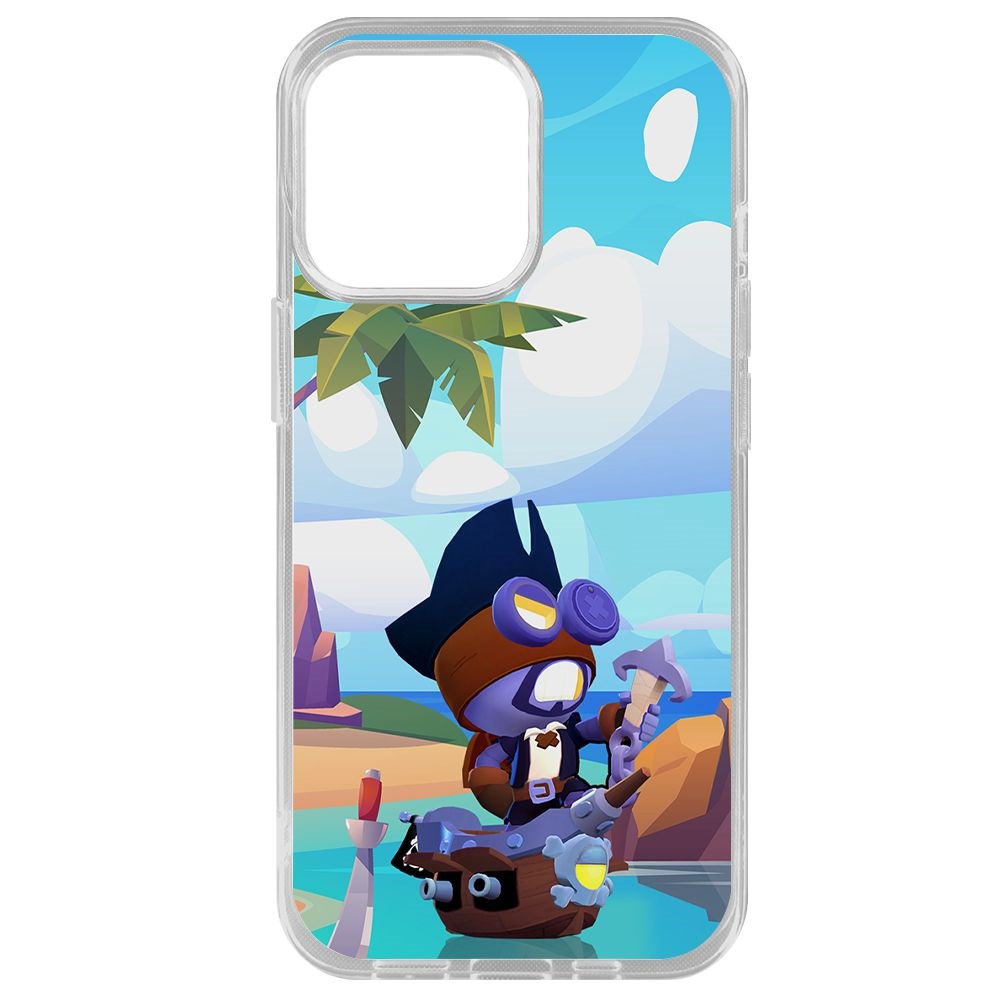 Чехол-накладка Krutoff Clear Case Brawl Stars-Темный Корсар Карл для iPhone 14 Pro Max, Прозрачный
Чехол-накладка Krutoff Clear Case Brawl Stars-Темный Корсар Карл для iPhone 14 Pro Max, Прозрачный