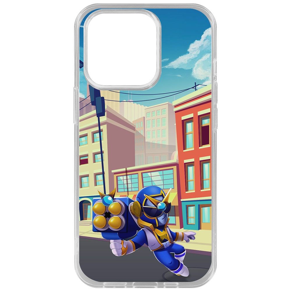 Чехол-накладка Krutoff Clear Case Brawl Stars-Супер Рейнджер Брок для iPhone 14 Pro, Прозрачный
Чехол-накладка Krutoff Clear Case Brawl Stars-Супер Рейнджер Брок для iPhone 14 Pro, Прозрачный