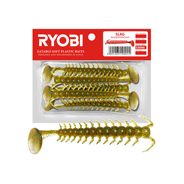 Мягкая силиконовая приманка риппер Ryobi SLAG (36mm), CN006 (swamp bird), 8 шт., Коричневый;бежевый, Slag
Мягкая силиконовая приманка риппер Ryobi SLAG (36mm), CN006 (swamp bird), 8 шт., Коричневый;бежевый, Slag