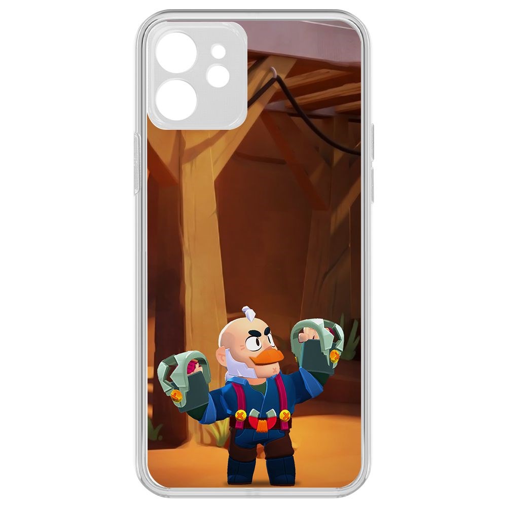 Чехол-накладка Krutoff Clear Case Brawl Stars-Сэм для iPhone 12 с защитой камеры, Прозрачный
Чехол-накладка Krutoff Clear Case Brawl Stars-Сэм для iPhone 12 с защитой камеры, Прозрачный