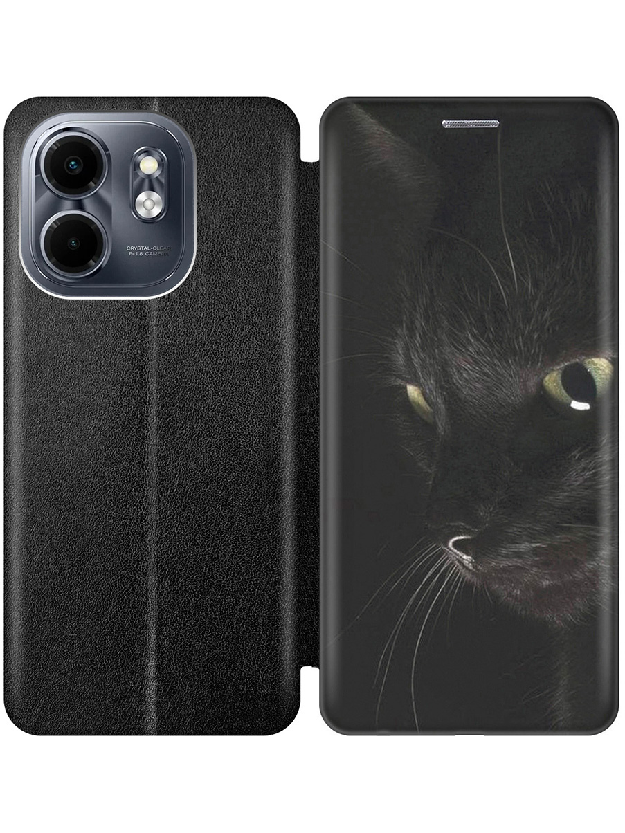 Чехол-книжка на Infinix Hot 50i / Smart 9 с принтом "Черный кот" черный, Черный;желтый;серый, 786719311
Чехол-книжка на Infinix Hot 50i / Smart 9 с принтом "Черный кот" черный, Черный;желтый;серый, 786719311
