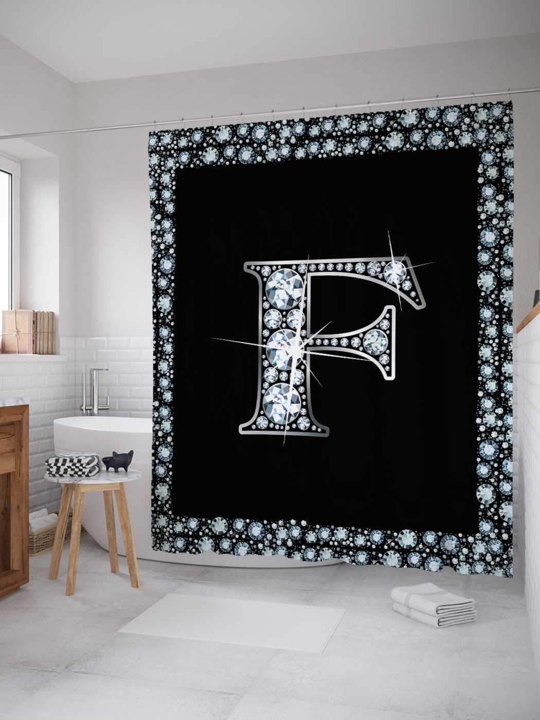 Штора для ванной JoyArty "Буква F" из сатена, 180х200 см с крючками
Штора для ванной JoyArty "Буква F" из сатена, 180х200 см с крючками