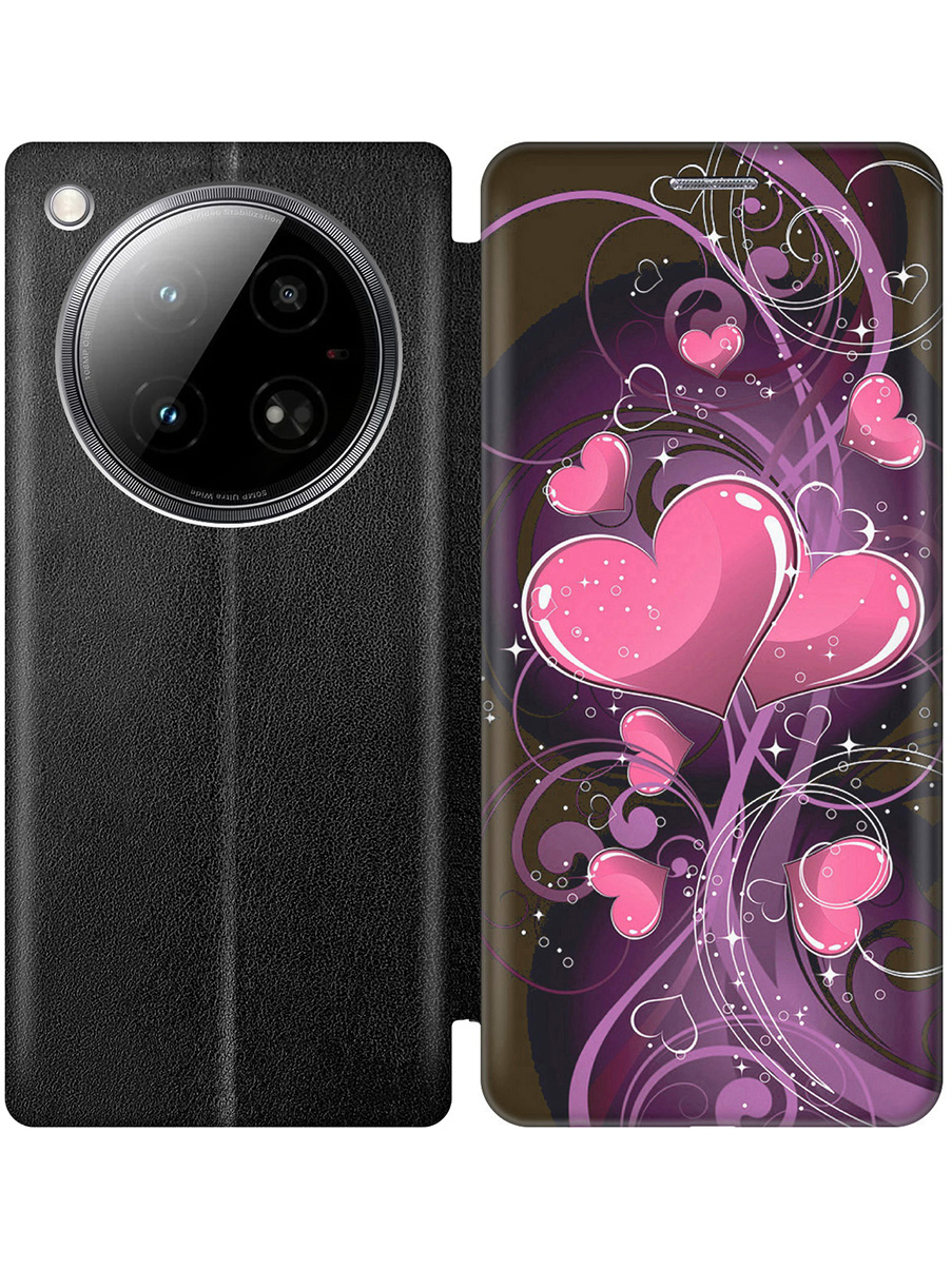Чехол-книжка на Infinix Zero 40 4G с принтом "Волшебные сердечки" черный, Черный;розовый;фиолетовый, 786722391
Чехол-книжка на Infinix Zero 40 4G с принтом "Волшебные сердечки" черный, Черный;розовый;фиолетовый, 786722391