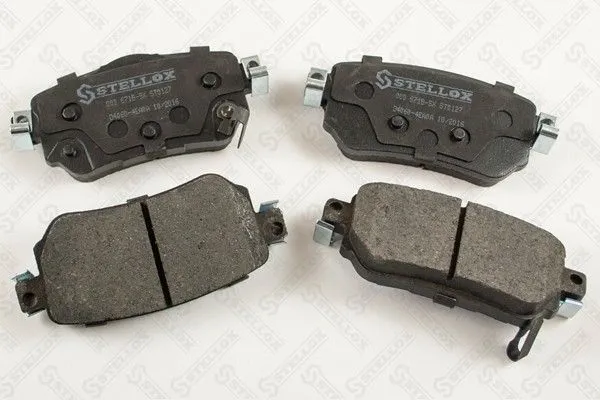 Колодки дисковые задние с антискрип. пластинами\ Nissan Qashqai 1.2- STELLOX 000 671B-SX
Колодки дисковые задние с антискрип. пластинами\ Nissan Qashqai 1.2- STELLOX 000 671B-SX