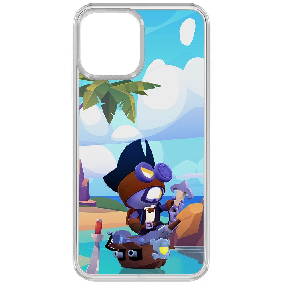 Чехол-накладка Krutoff Clear Case Brawl Stars-Темный Корсар Карл для iPhone 13, Прозрачный
Чехол-накладка Krutoff Clear Case Brawl Stars-Темный Корсар Карл для iPhone 13, Прозрачный