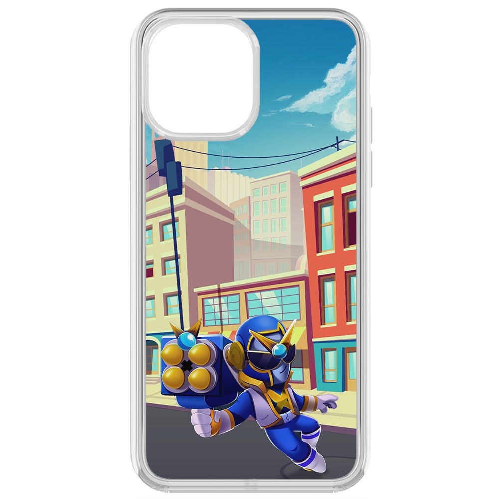 Чехол-накладка Krutoff Clear Case Brawl Stars-Супер Рейнджер Брок для iPhone 13 Pro Max, Прозрачный
Чехол-накладка Krutoff Clear Case Brawl Stars-Супер Рейнджер Брок для iPhone 13 Pro Max, Прозрачный