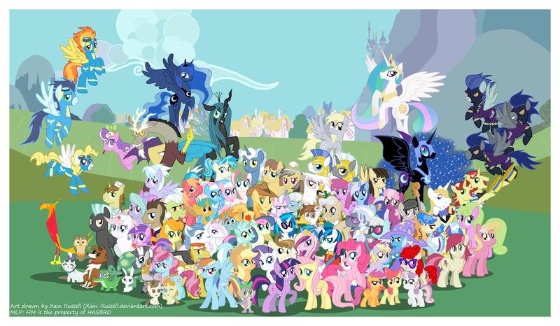 Постер к мультфильму "Мой маленький пони: Дружба – это чудо" (My Little Pony Friendship Is
Постер к мультфильму "Мой маленький пони: Дружба – это чудо" (My Little Pony Friendship Is