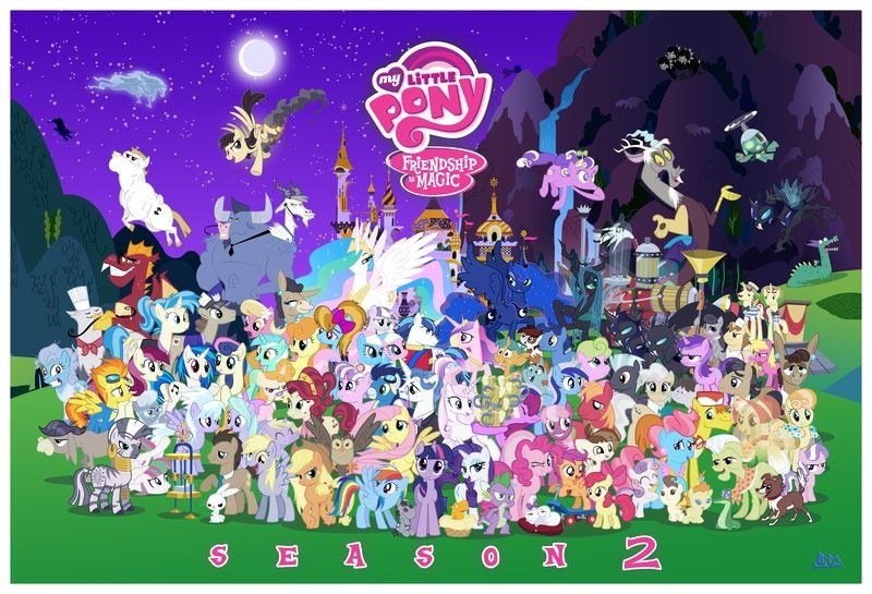 Постер к мультфильму "Мой маленький пони: Дружба – это чудо" (My Little Pony Friendship Is
Постер к мультфильму "Мой маленький пони: Дружба – это чудо" (My Little Pony Friendship Is