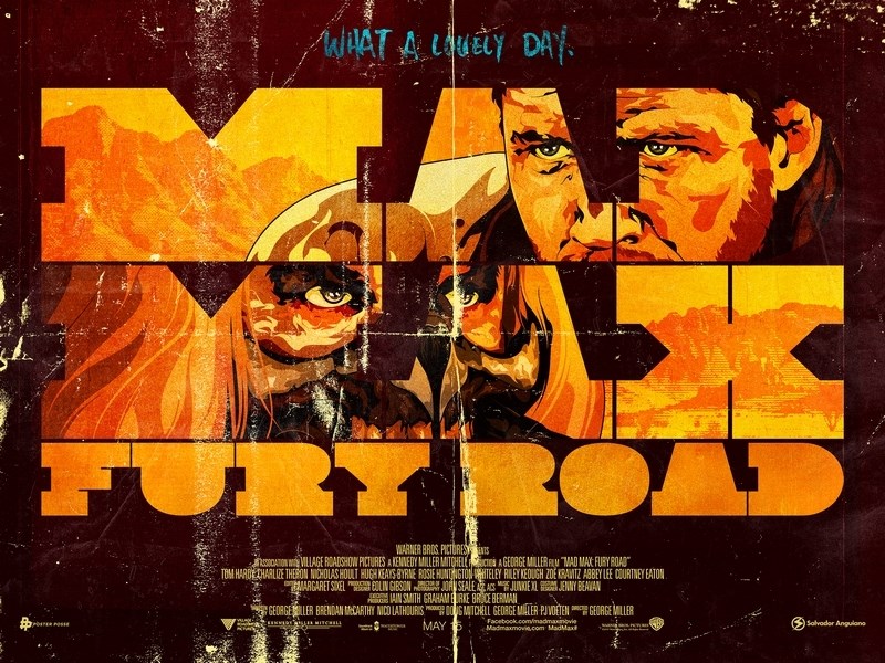 Постер к фильму "Безумный Макс: Дорога ярости" (Mad Max Fury Road) Оригинальный 101,6x76,2
Постер к фильму "Безумный Макс: Дорога ярости" (Mad Max Fury Road) Оригинальный 101,6x76,2