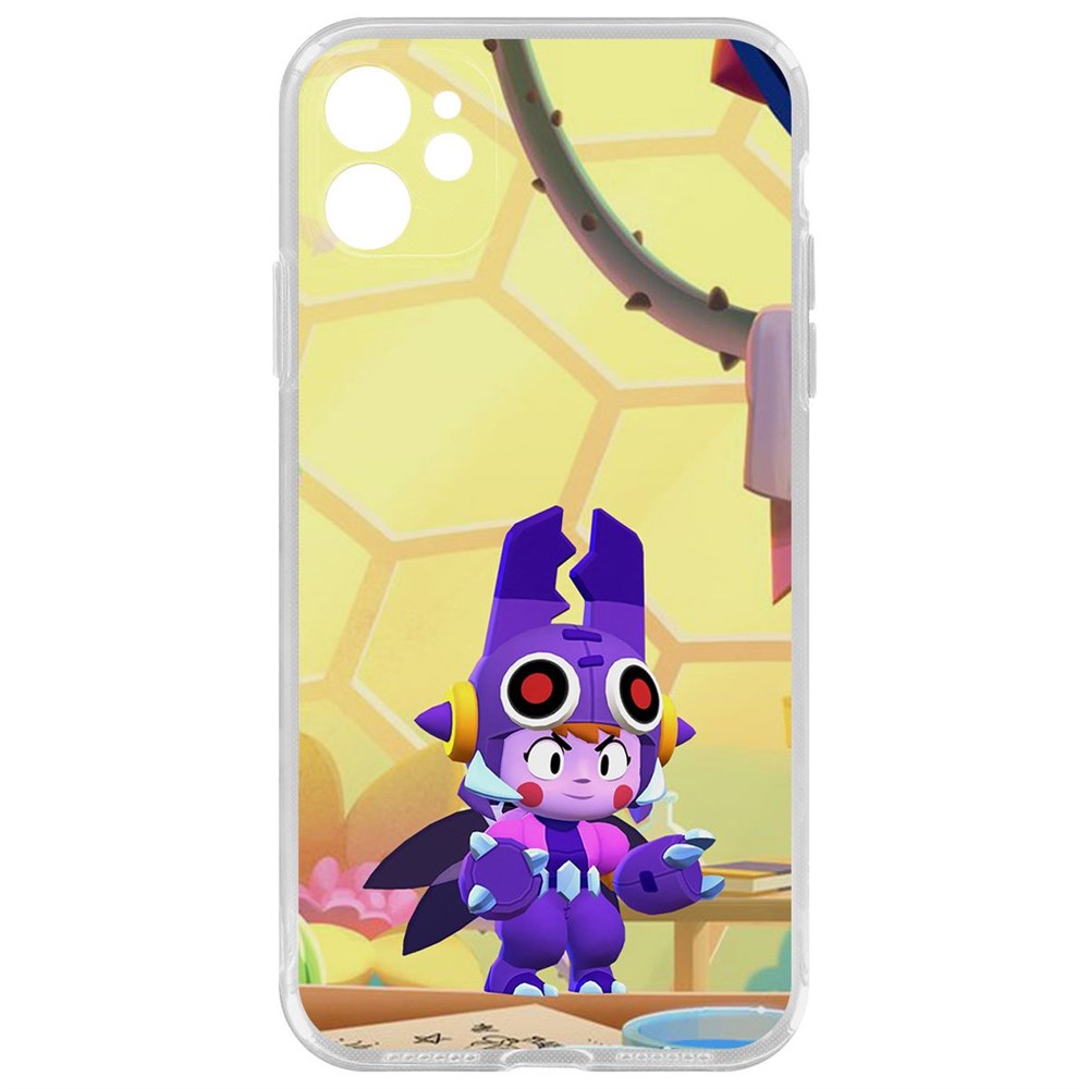 Чехол-накладка Krutoff Clear Case Brawl Stars-Мегамуха Беа для iPhone 11 с защитой камеры
Чехол-накладка Krutoff Clear Case Brawl Stars-Мегамуха Беа для iPhone 11 с защитой камеры