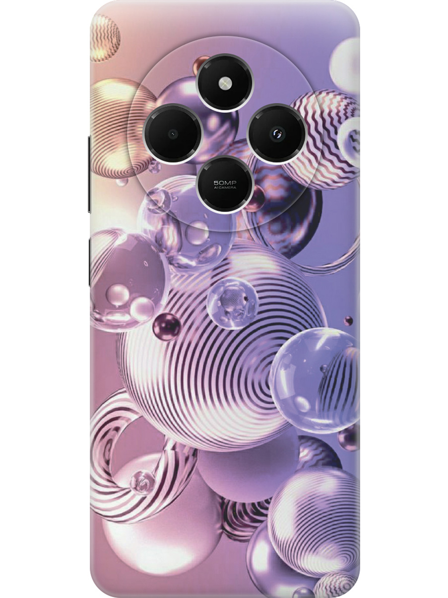 Силиконовый чехол на Xiaomi Redmi 14C / Poco C75 с принтом "Сиреневые шарики", Прозрачный;фиолетовый;черный, 786715731
Силиконовый чехол на Xiaomi Redmi 14C / Poco C75 с принтом "Сиреневые шарики", Прозрачный;фиолетовый;черный, 786715731