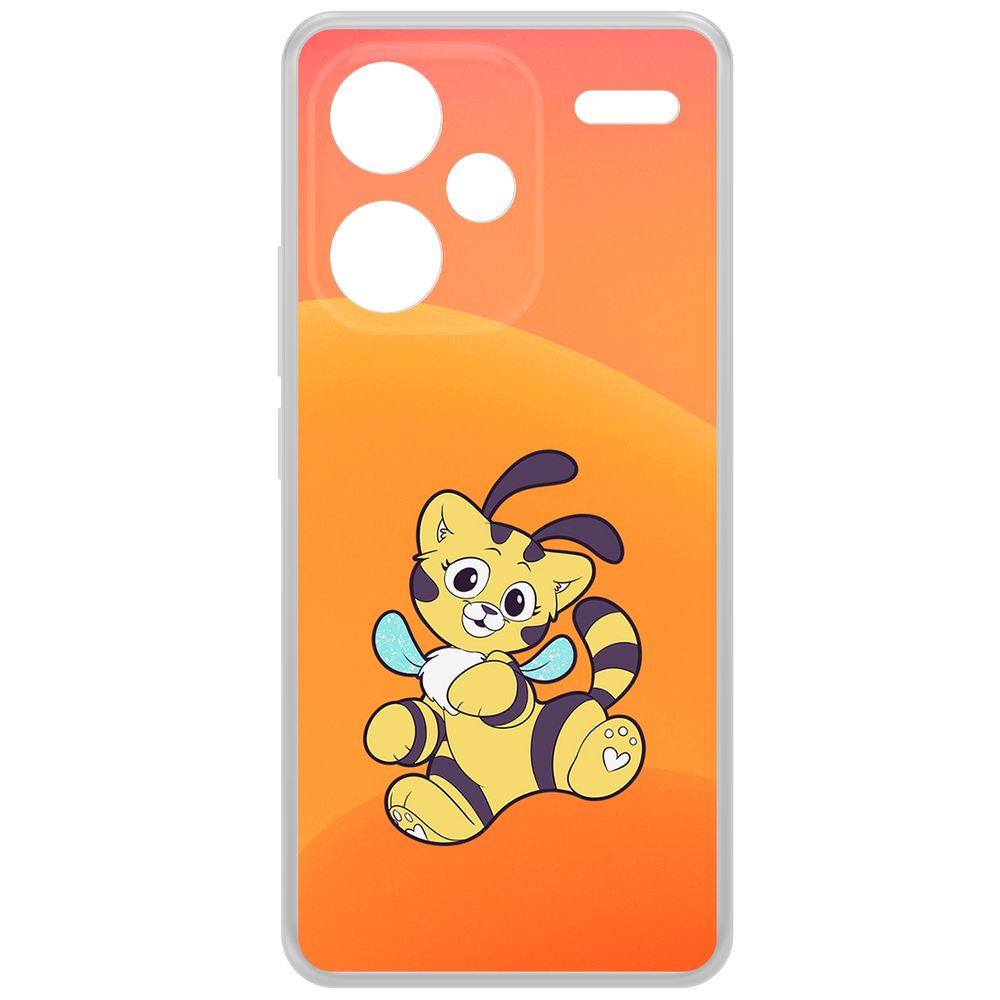 Чехол-накладка Clear Case Хаги Ваги - Кошка-Пчёлка для Xiaomi Redmi Note 13 Pro+ 5G, Прозрачный
Чехол-накладка Clear Case Хаги Ваги - Кошка-Пчёлка для Xiaomi Redmi Note 13 Pro+ 5G, Прозрачный