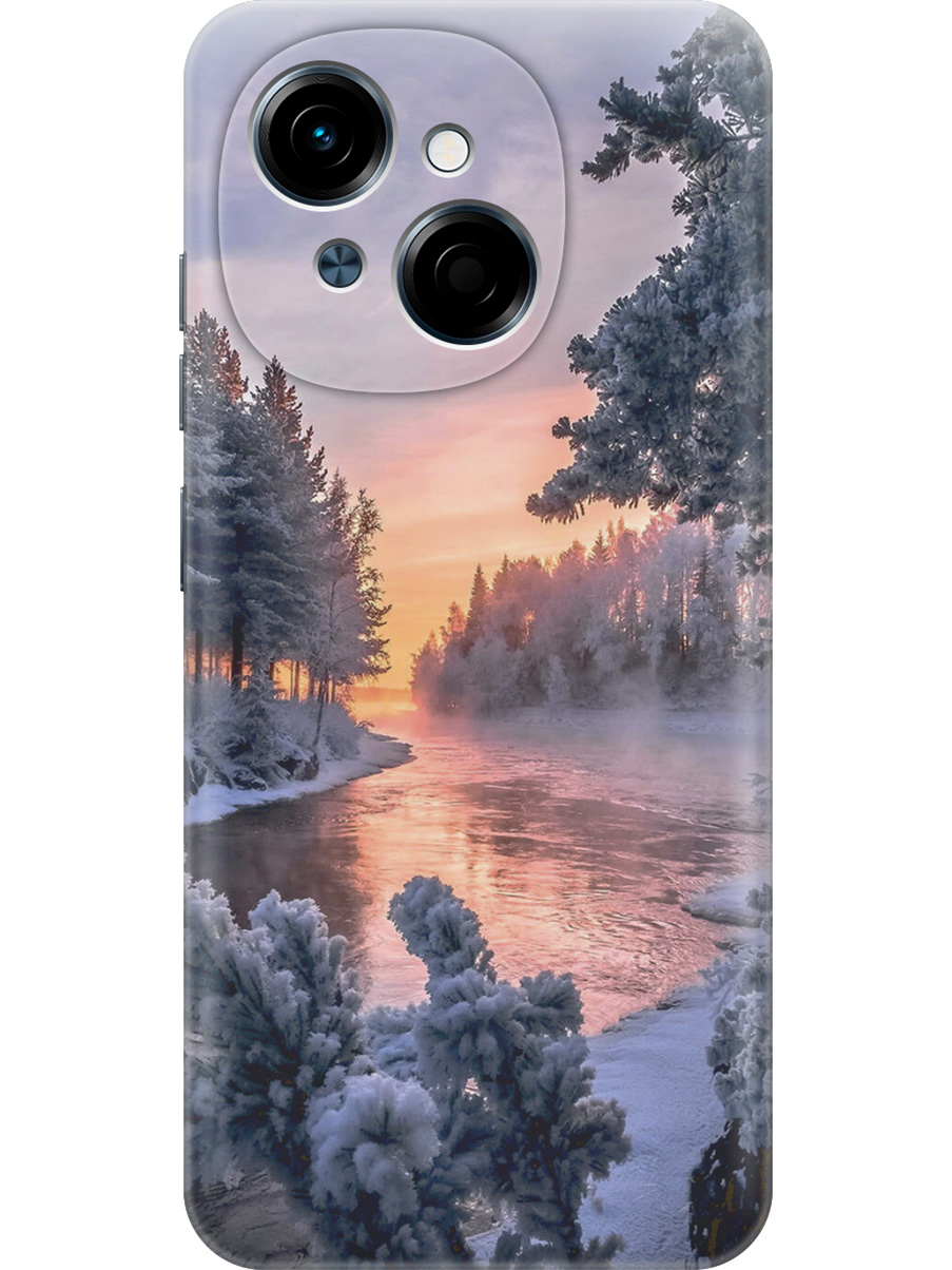 Силиконовый чехол на Tecno Spark Go 1 / Pop 9 с принтом "Река в заснеженном лесу", Прозрачный;белый;черный, 786716941
Силиконовый чехол на Tecno Spark Go 1 / Pop 9 с принтом "Река в заснеженном лесу", Прозрачный;белый;черный, 786716941