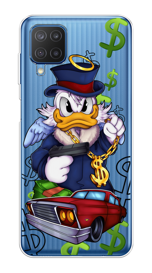 Чехол на Samsung Galaxy A12/M12 "Scrooge McDuck with a Gold Chain", Красный;синий;белый, 2102650-6
Чехол на Samsung Galaxy A12/M12 "Scrooge McDuck with a Gold Chain", Красный;синий;белый, 2102650-6