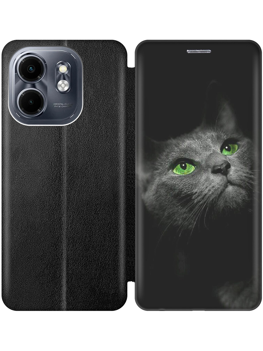 Чехол-книжка на Infinix Hot 50i / Smart 9 с принтом "Зеленоглазая кошка" черный, Черный;зеленый;серый, 786719311
Чехол-книжка на Infinix Hot 50i / Smart 9 с принтом "Зеленоглазая кошка" черный, Черный;зеленый;серый, 786719311