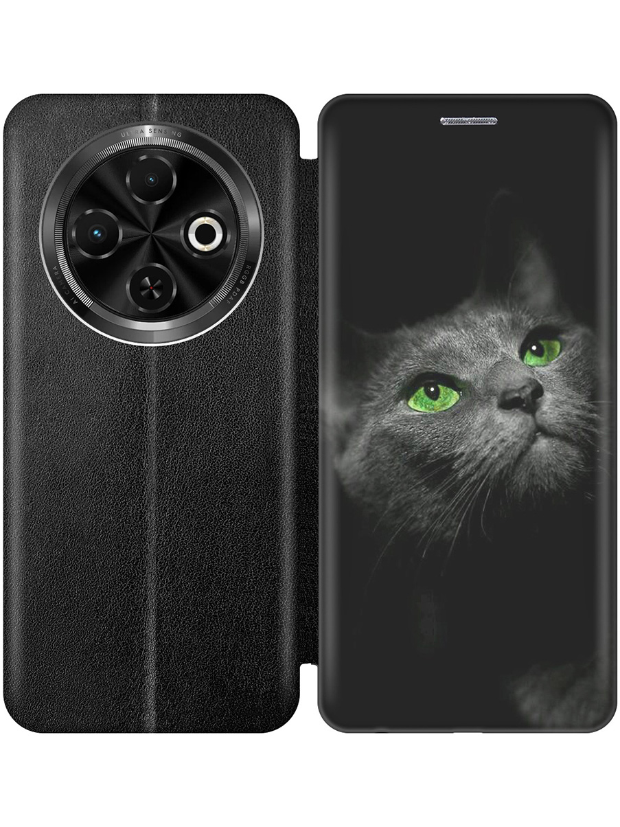 Чехол-книжка на Tecno Spark 30C с принтом "Зеленоглазая кошка" черный, Черный;зеленый;серый, 786716311
Чехол-книжка на Tecno Spark 30C с принтом "Зеленоглазая кошка" черный, Черный;зеленый;серый, 786716311