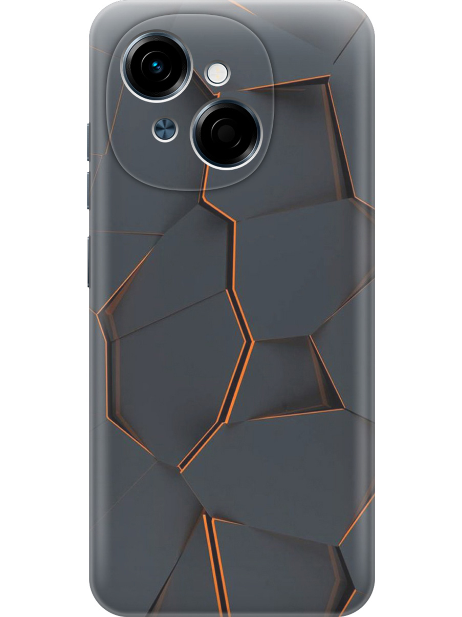 Силиконовый чехол на Tecno Spark Go 1 / Pop 9 с принтом "Графитовый излом", Прозрачный;оранжевый;серый;черный, 786716931
Силиконовый чехол на Tecno Spark Go 1 / Pop 9 с принтом "Графитовый излом", Прозрачный;оранжевый;серый;черный, 786716931