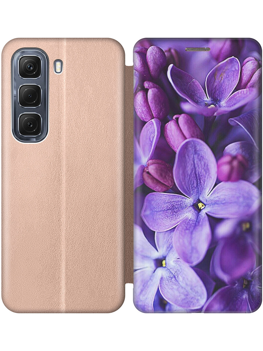 Чехол-книжка на Infinix Hot 50 4G с принтом "Фиолетовая сирень" золотой, Золотистый;фиолетовый;черный, 786718721
Чехол-книжка на Infinix Hot 50 4G с принтом "Фиолетовая сирень" золотой, Золотистый;фиолетовый;черный, 786718721